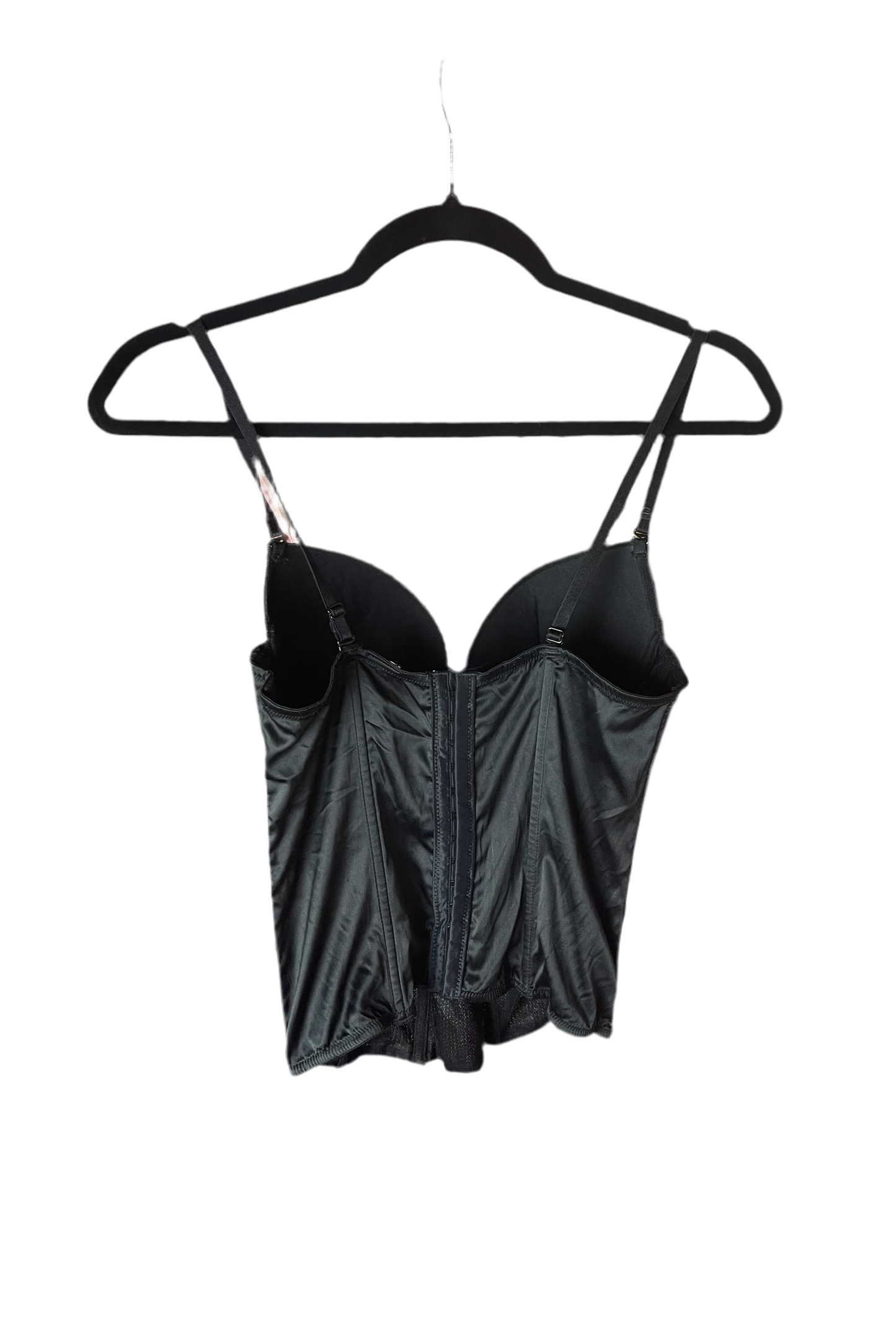 Sparkly Black Corset Top