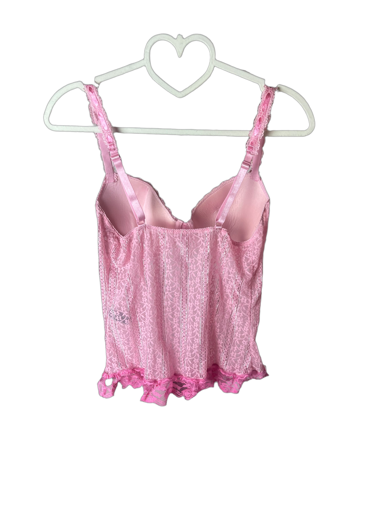 Pink Lace Top