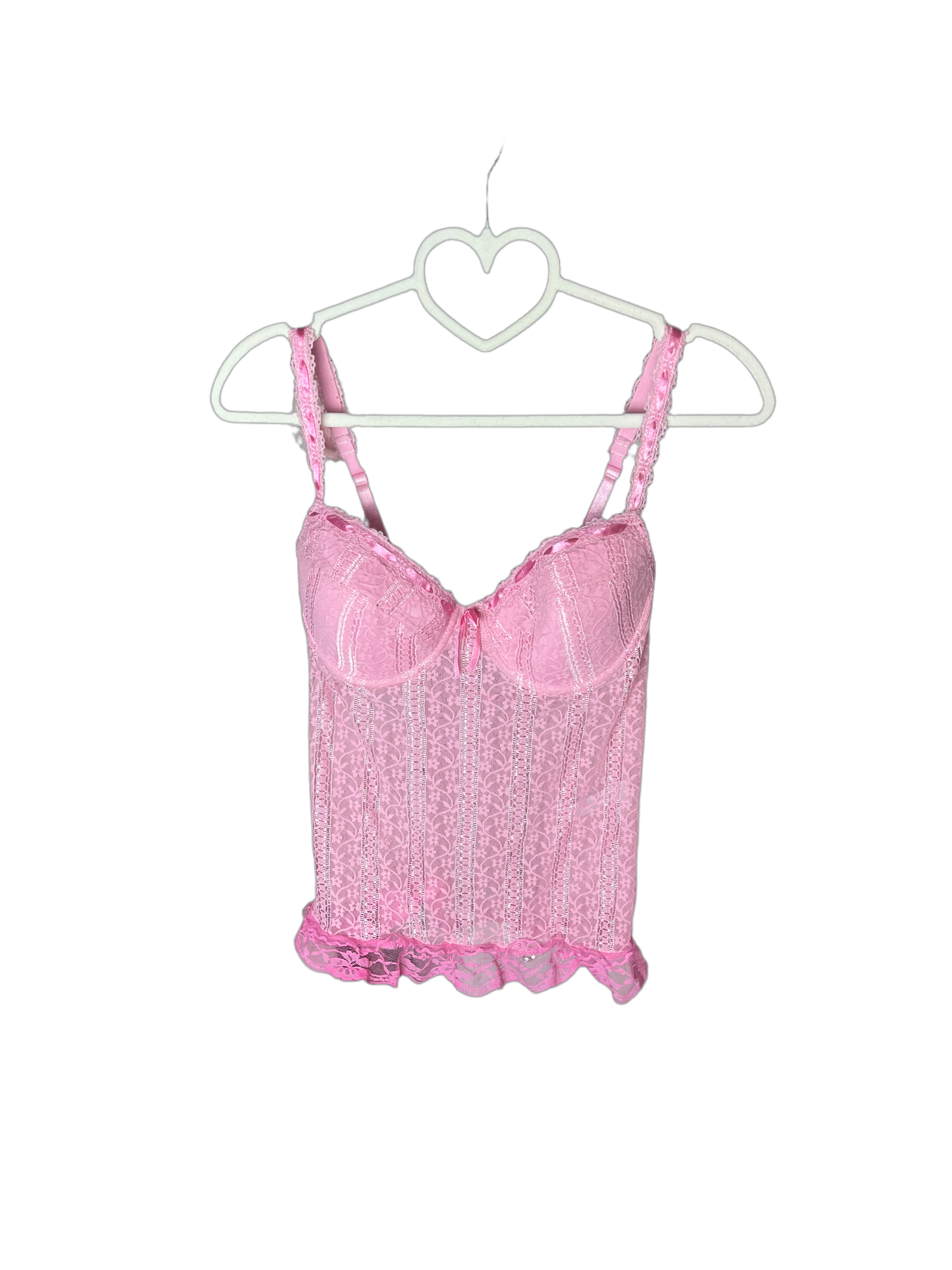 Pink Lace Top