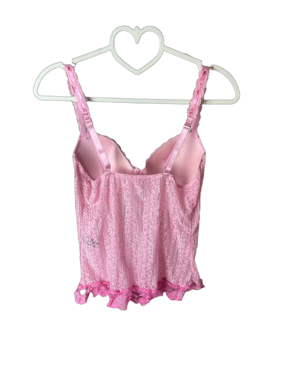 Pink Lace Top