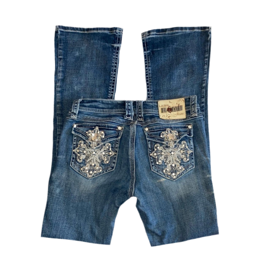 L.A. IDOL Star Cross Jeans