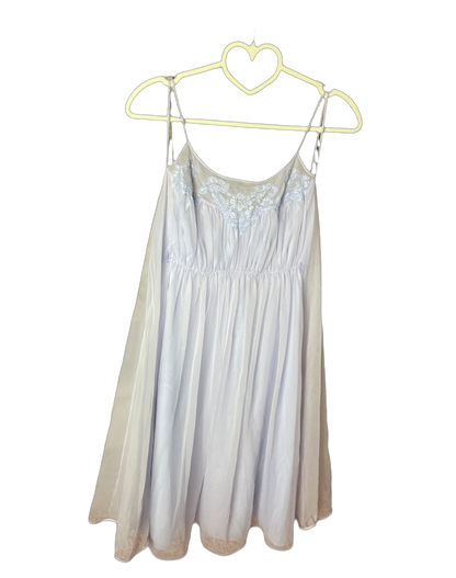 Purple Baby Doll Slip Dress