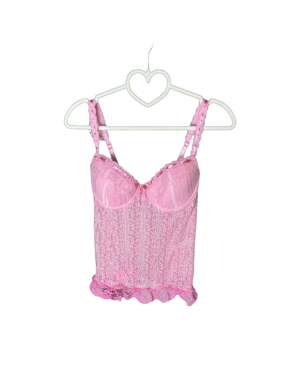 Pink Lace Top
