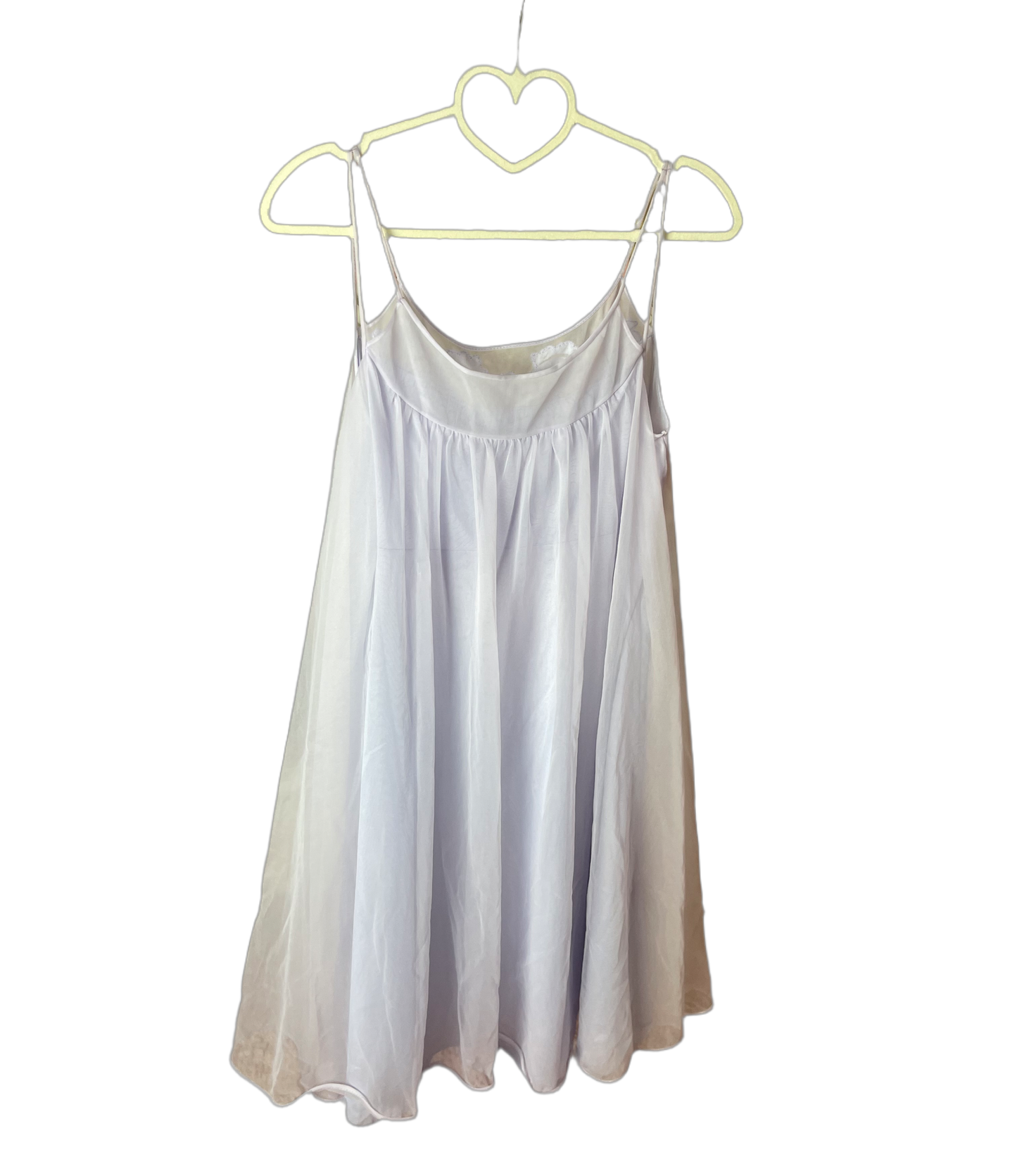 Purple Baby Doll Slip Dress