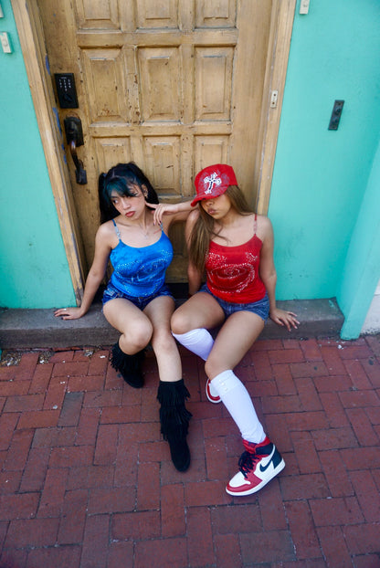 Blue Rose Tank