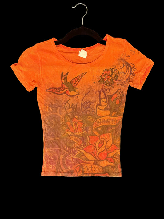 Orange Tattoo Tee