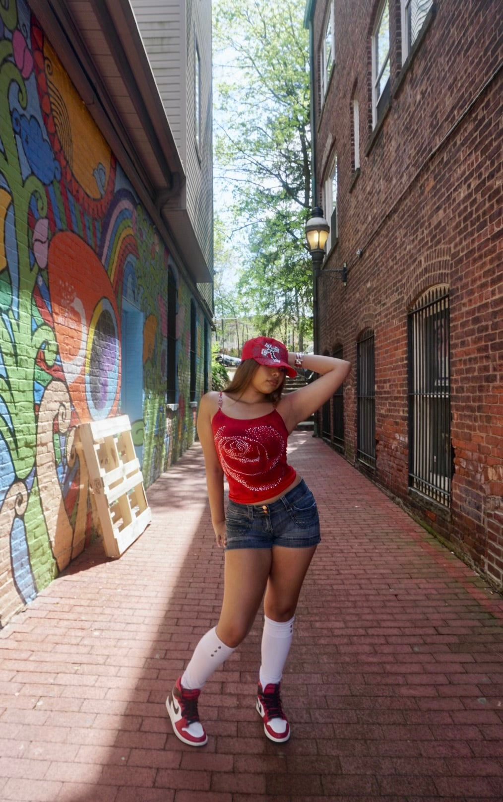 Red Rose Tank