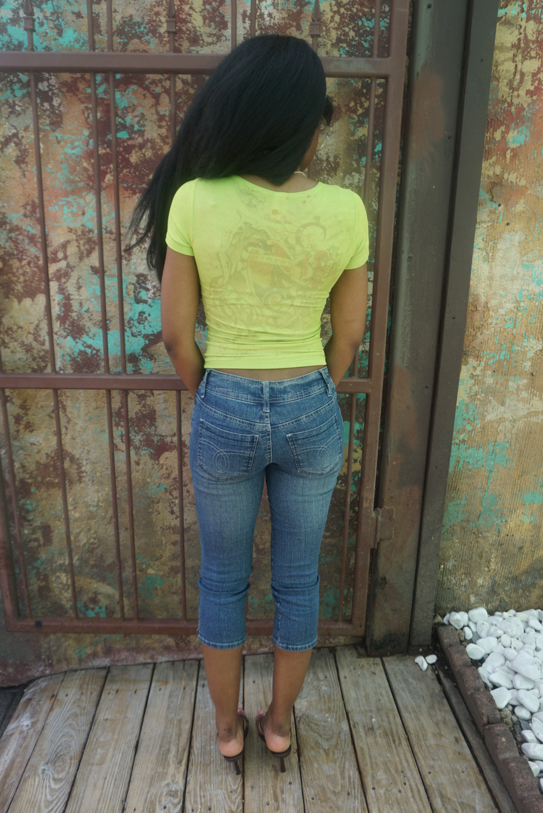 Street Jeans Denim Capris